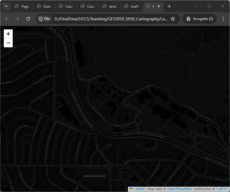 Figure 4.7: Screenshots of HTML Example 7