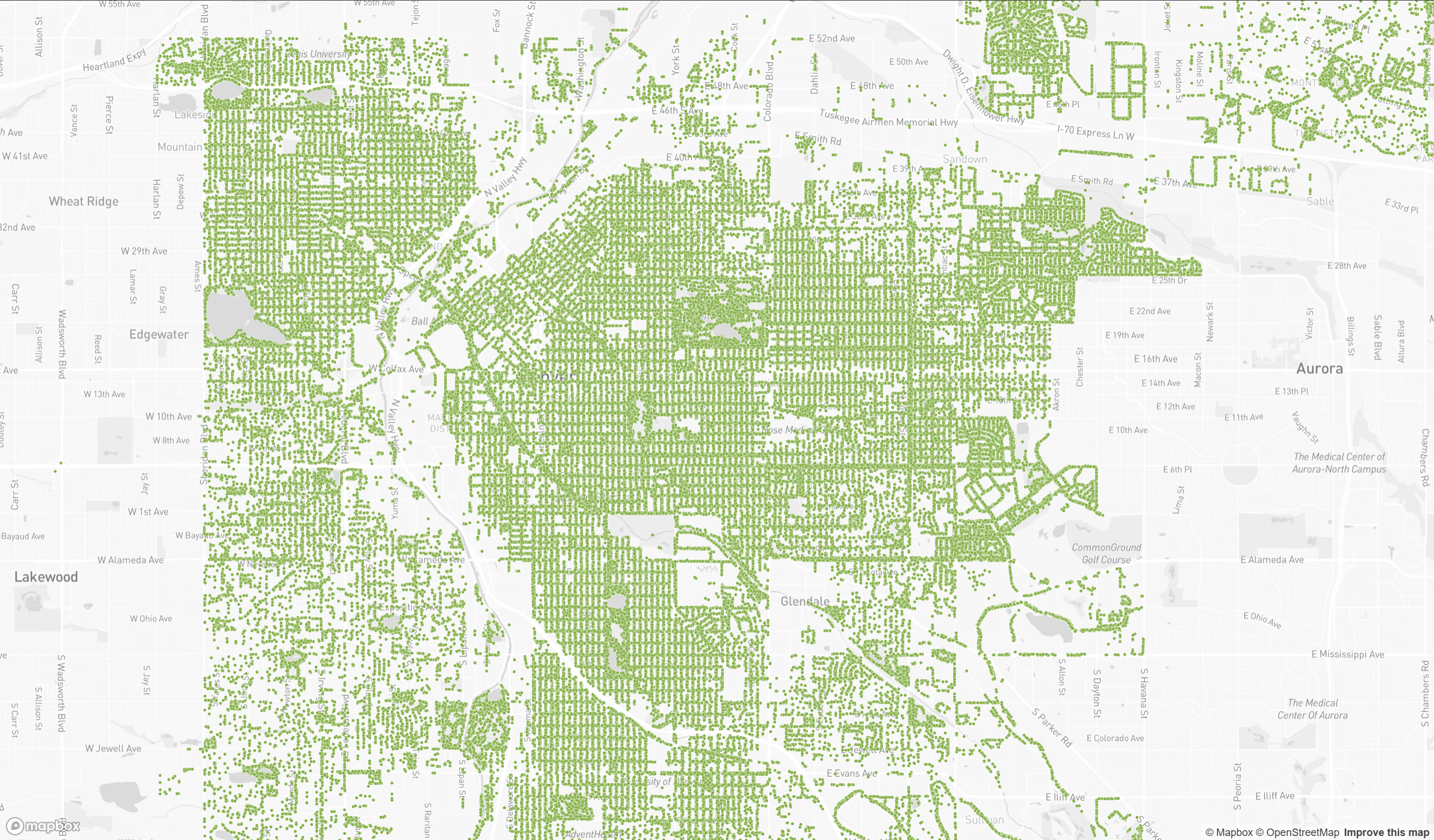 Figure 7.2: Screenshots of Mapbox Example 12