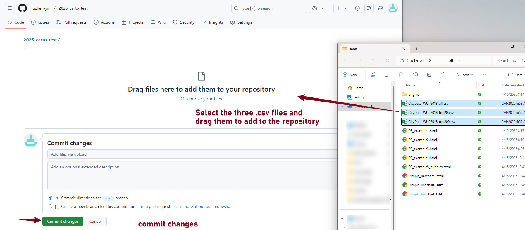 Figure 8.3: Upload files