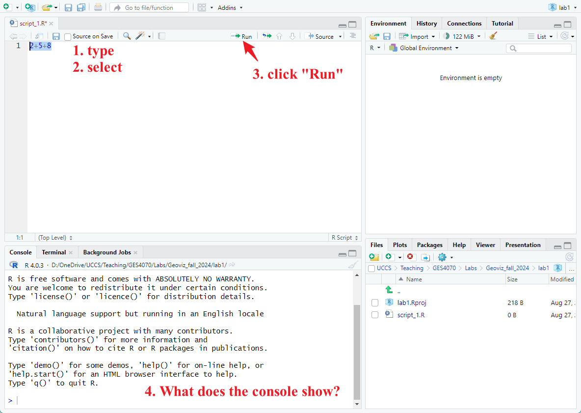 Figure 1.7: Simple coding - math